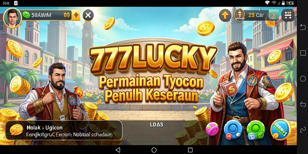Tampilan gameplay Tycoon yang menarik dan seru.