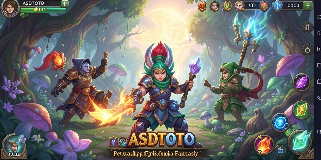 Tangkapan layar gameplay ASDTOTO dengan aksi seru di dunia RPG.