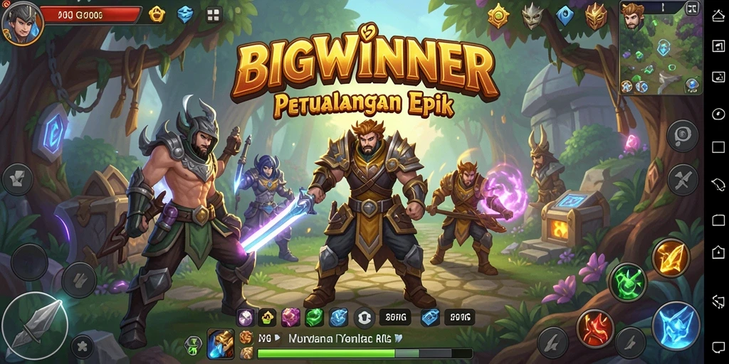 Gameplay RPG menarik di BIGWINNER dengan aksi penuh strategis.