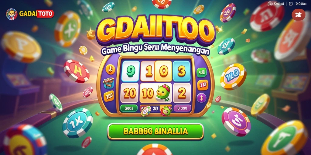 Gameplay menarik dan seru di GADAITOTO Bingo.