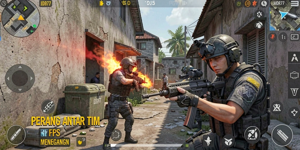 Gameplay seru dalam IDR77 dengan grafis menakjubkan.