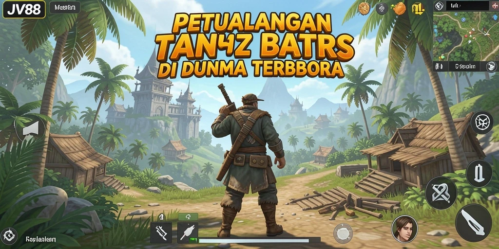Tampilan menakjubkan dari gameplay Open World di JV88.