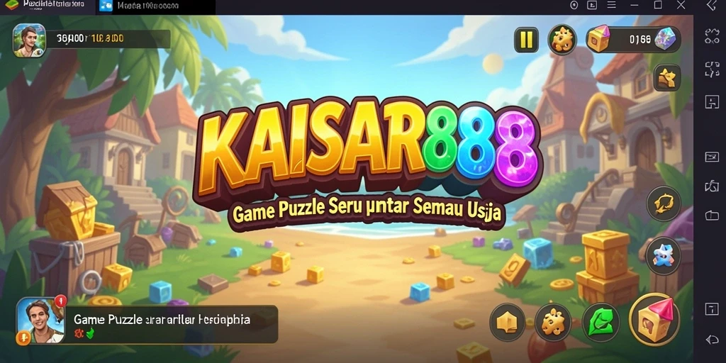 Tampilan gameplay KAISAR888 yang menarik dan menantang.