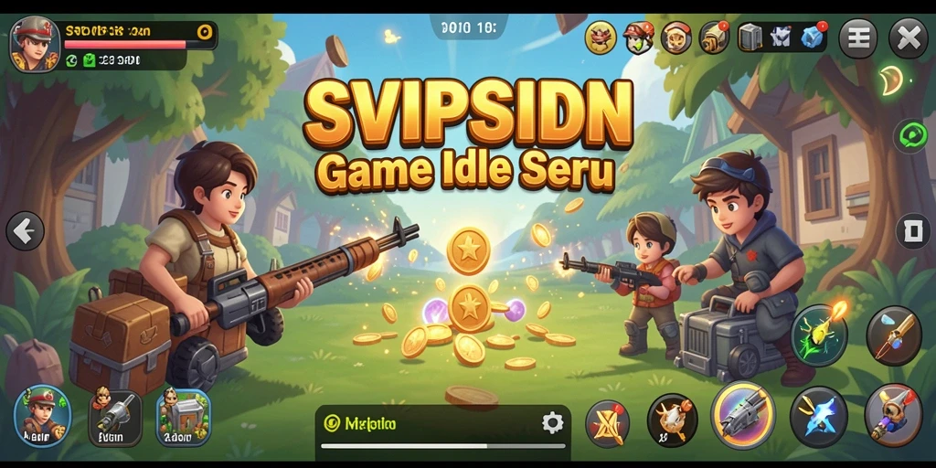 Tampilan gameplay SVIPSIDN yang menarik dan penuh warna.