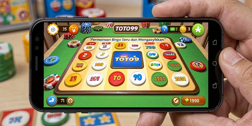 Screenshot gameplay TOTO99 menampilkan keseruan bermain Bingo.