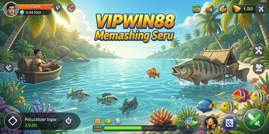 Tangkapan ikan besar dalam permainan VIPWIN88 yang mendebarkan.